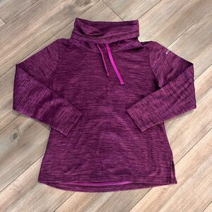 Columbia Purple Athletic Pullover Crewneck Women Small‎